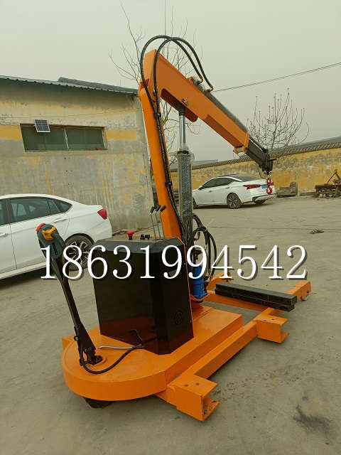 益阳市自卸车厢随车吊 自制轮式四不像起重机 四驱平板吊 5吨 贵盛